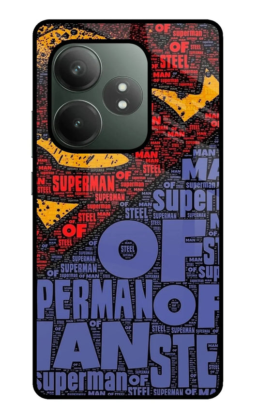 Superman Realme GT 6T 5G Glass Case