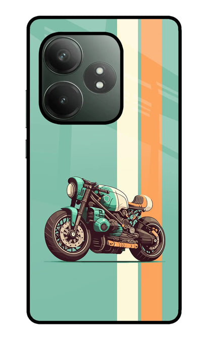Striped Moto Drift Realme GT 6T 5G Back Cover