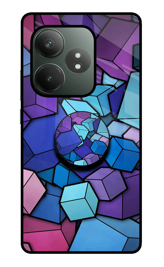 Cubic Abstract Realme GT 6T 5G Pop Case