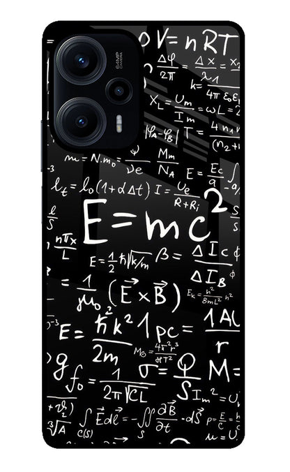 Physics Formula Poco F5 5G Back Cover
