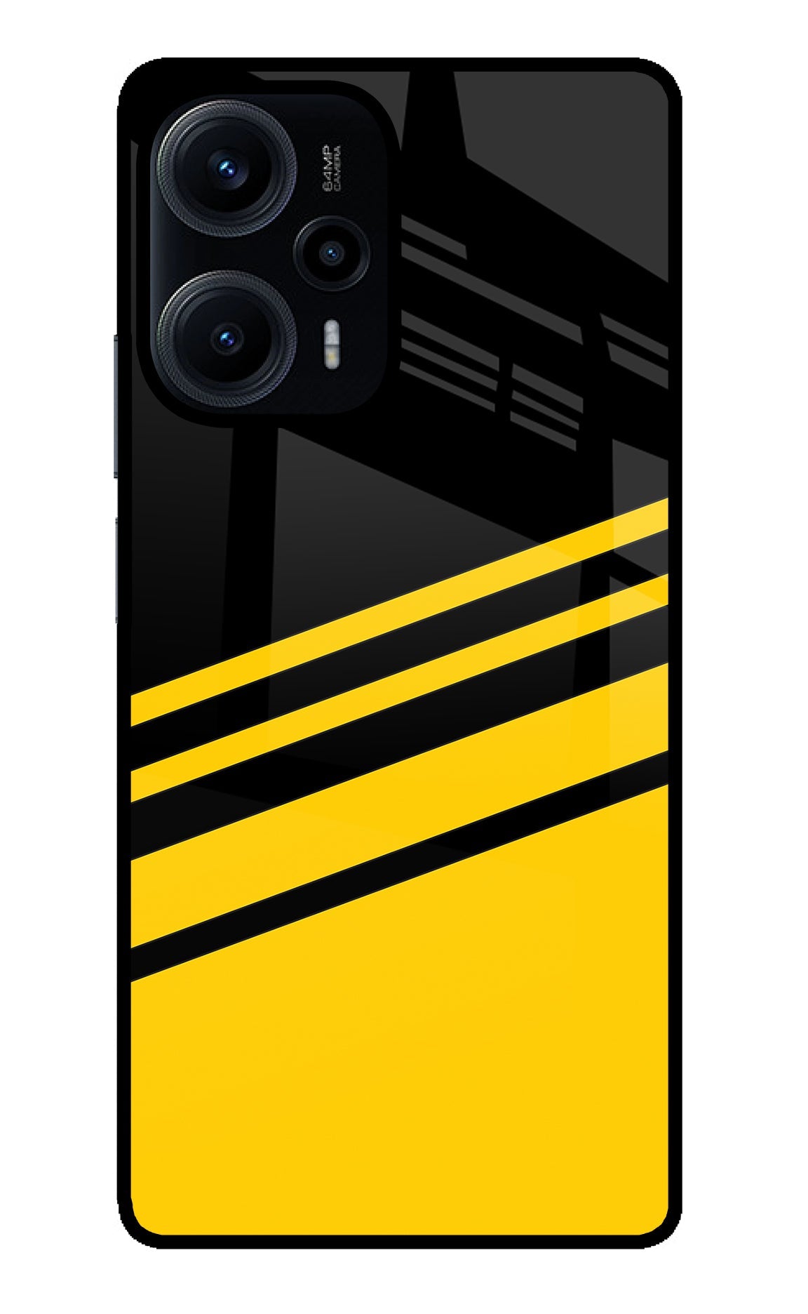 Yellow Shades Poco F5 5G Back Cover