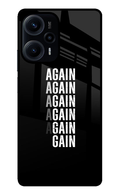 Again Again Gain Poco F5 5G Back Cover