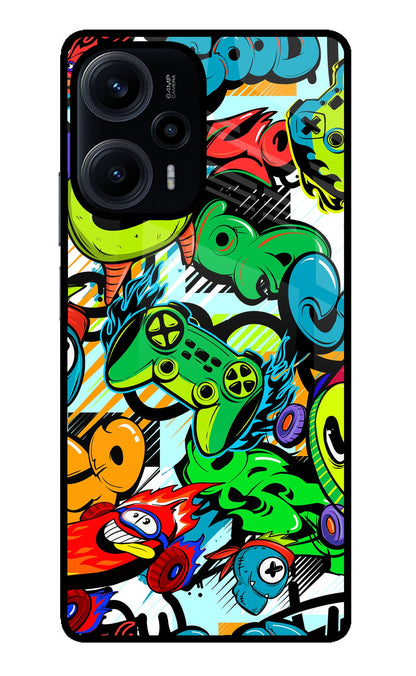 Game Doodle Poco F5 5G Back Cover