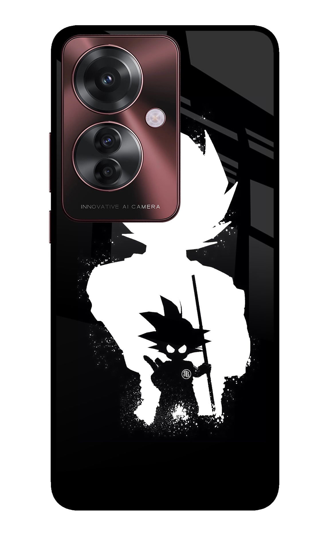 Goku Shadow Oppo F25 Pro 5G Glass Case
