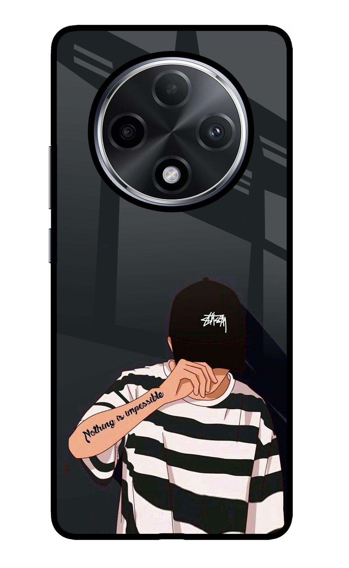 Aesthetic Boy Oppo F27 Pro Plus Glass Case