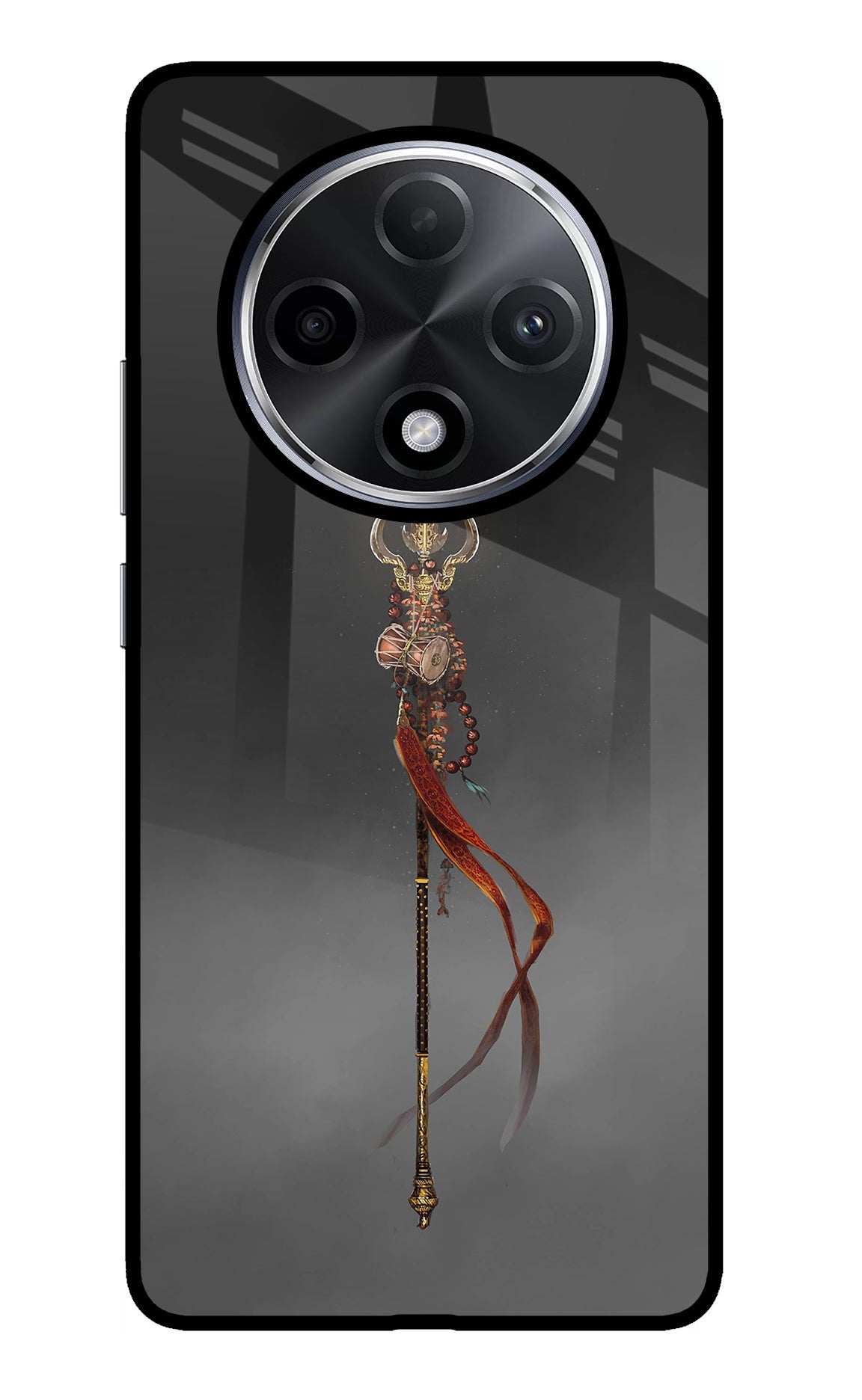 Shiv Trishul Oppo F27 Pro Plus Glass Case