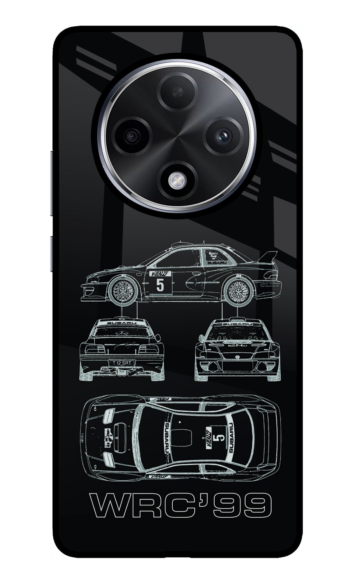 WRC'99 Oppo F27 Pro Plus Glass Case
