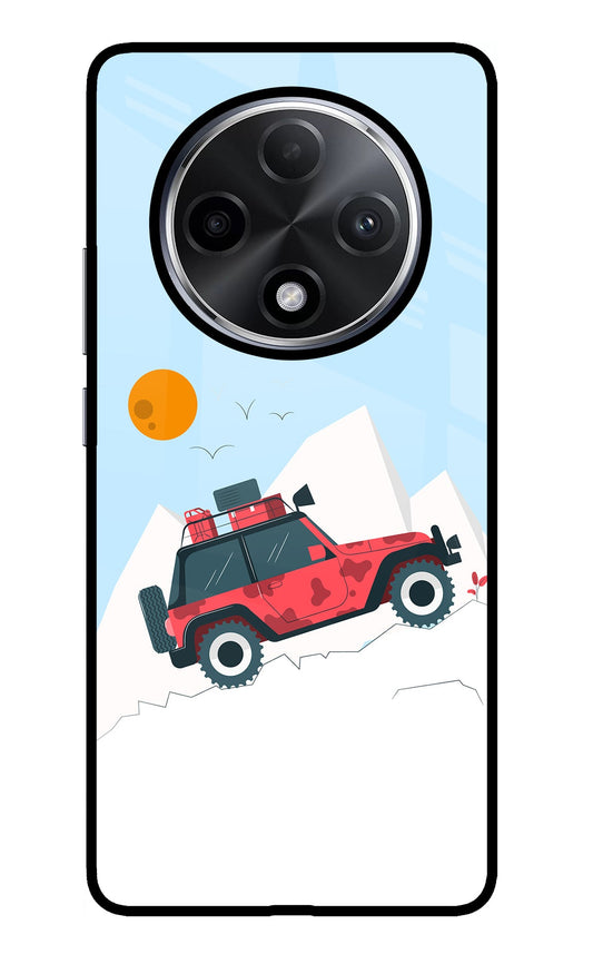 Mountain Trail Beast Oppo F27 Pro Plus Glass Case