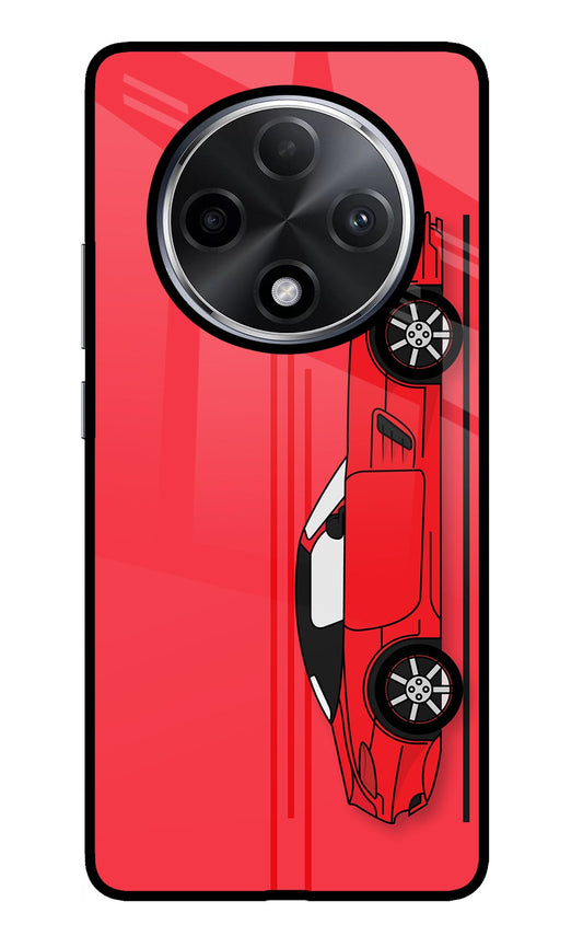 Red Velocity Oppo F27 Pro Plus Glass Case
