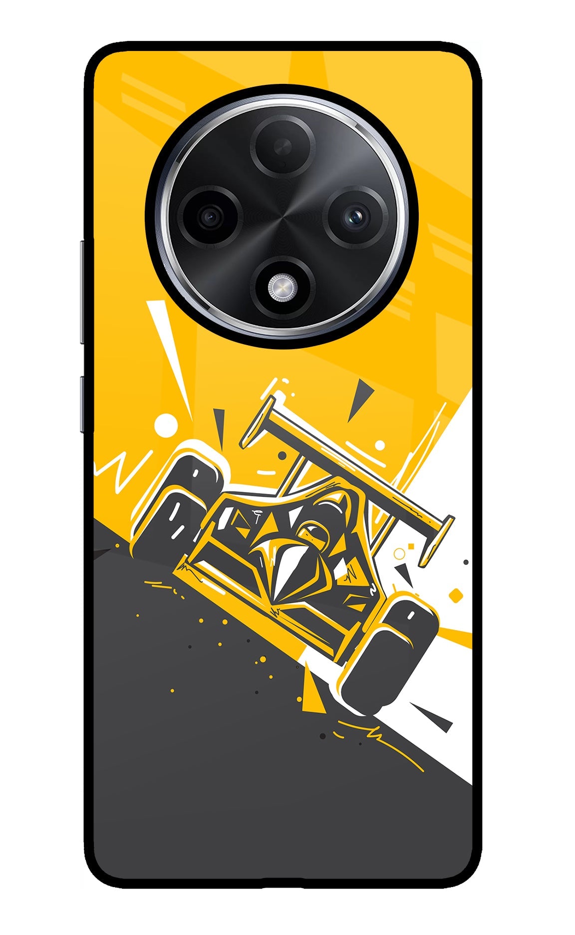 Track King Oppo F27 Pro Plus Glass Case