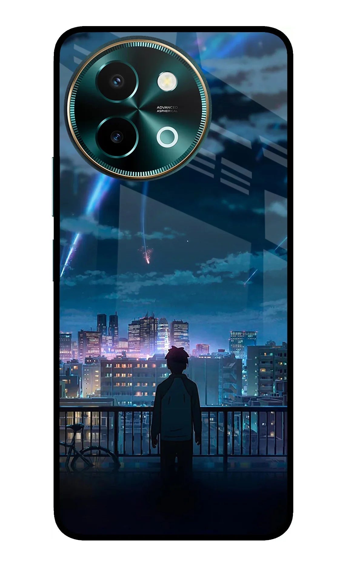 Anime Vivo Y58 5G Glass Case