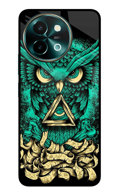 Green Owl Vivo Y58 5G Back Cover