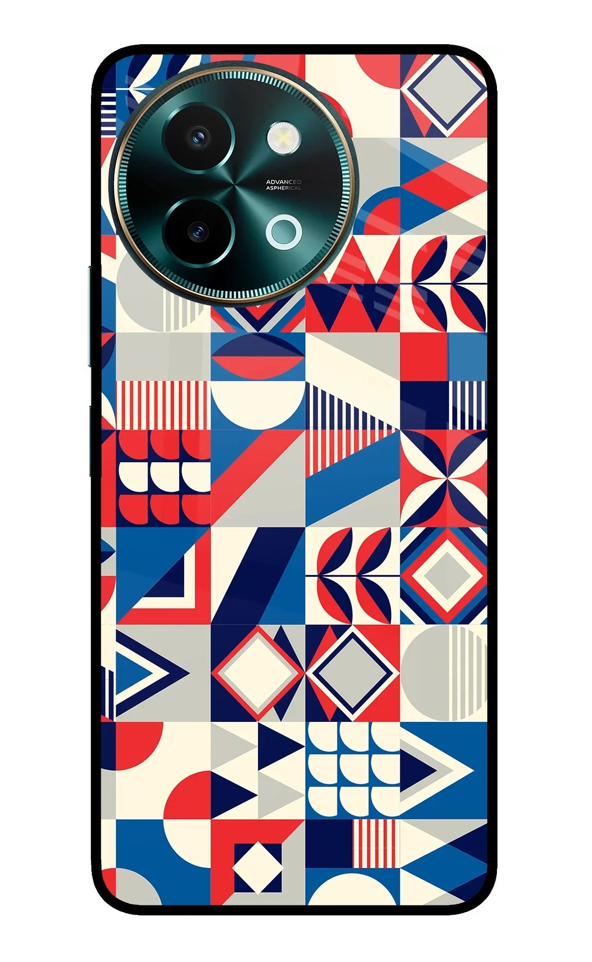 Colorful Pattern Vivo Y58 5G Back Cover