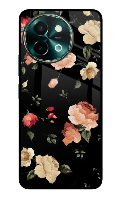 Flowers Vivo Y58 5G Back Cover
