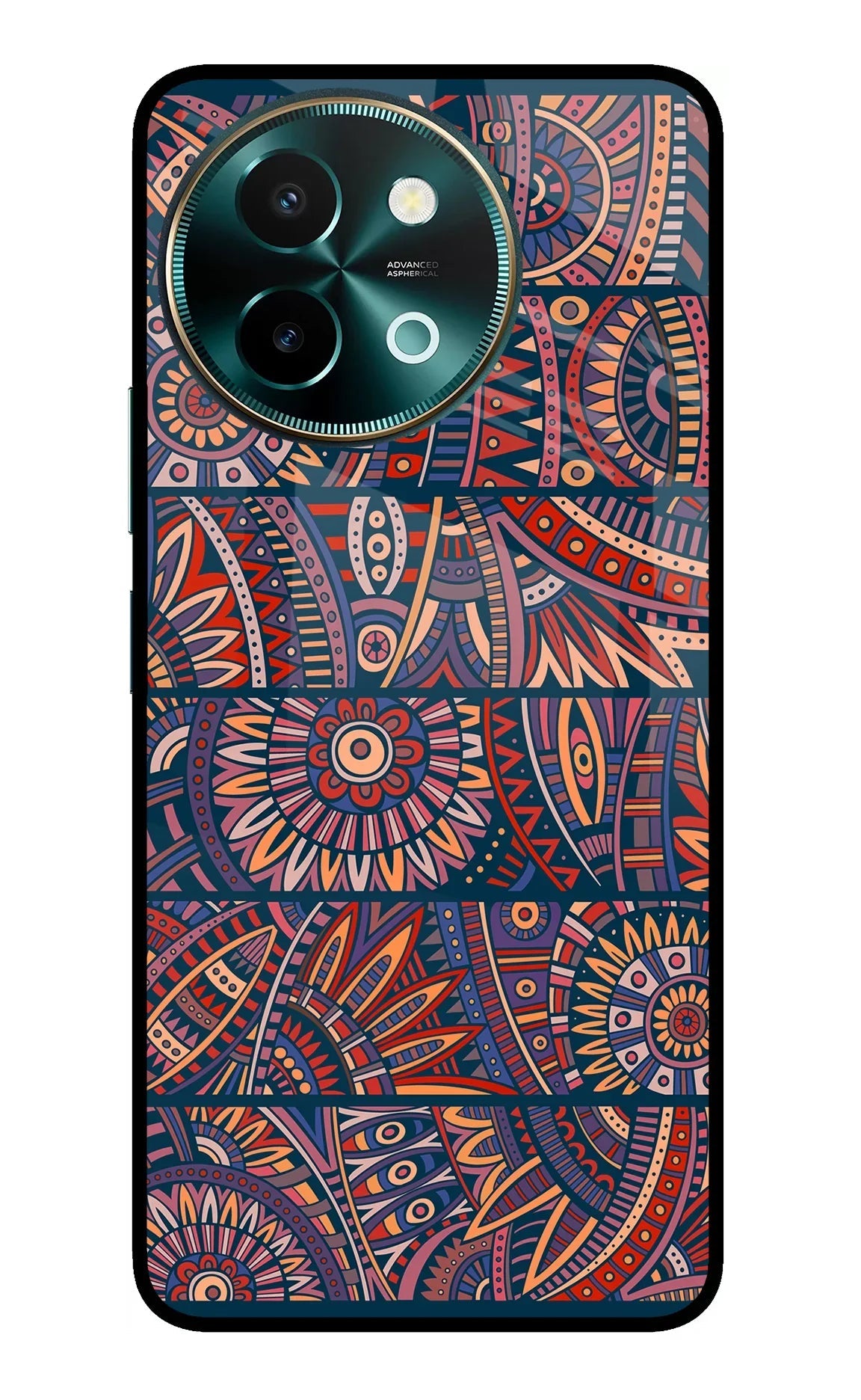 African Culture Design Vivo Y58 5G Back Cover