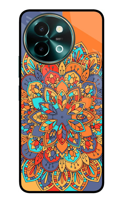 Color Mandala Vivo Y58 5G Back Cover