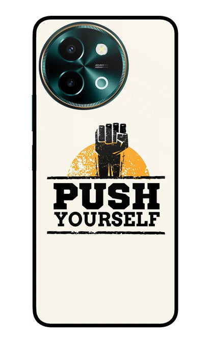 Push Yourself Vivo Y58 5G Back Cover