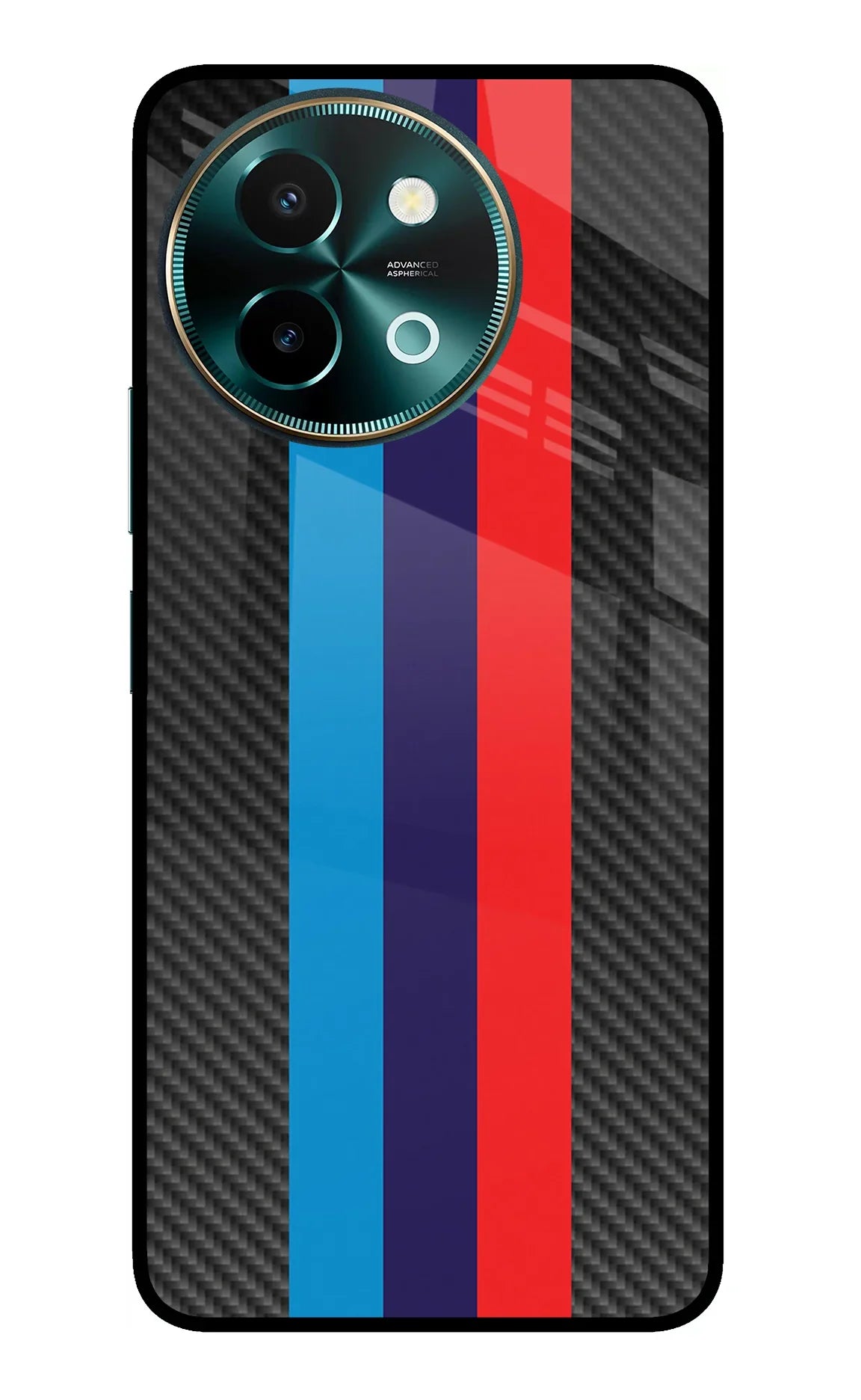 BMW Stripes Pattern Vivo Y58 5G Back Cover