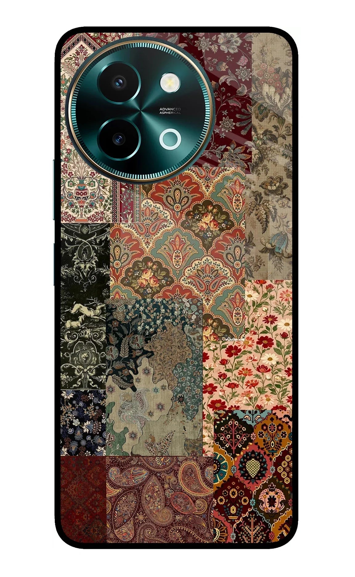 Desi Print Vivo Y58 5G Glass Case