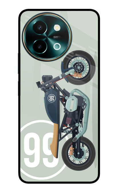 Classic Cafe Racer 99 Vivo Y58 5G Back Cover