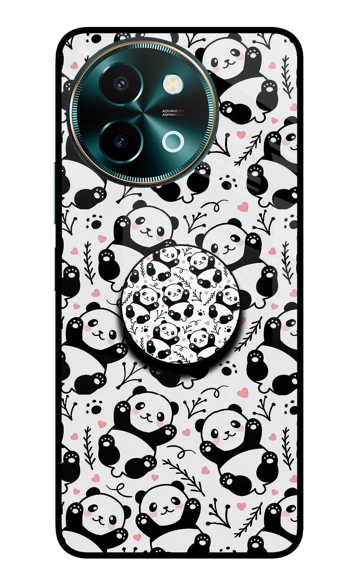 Cute Panda Vivo Y58 5G Pop Case