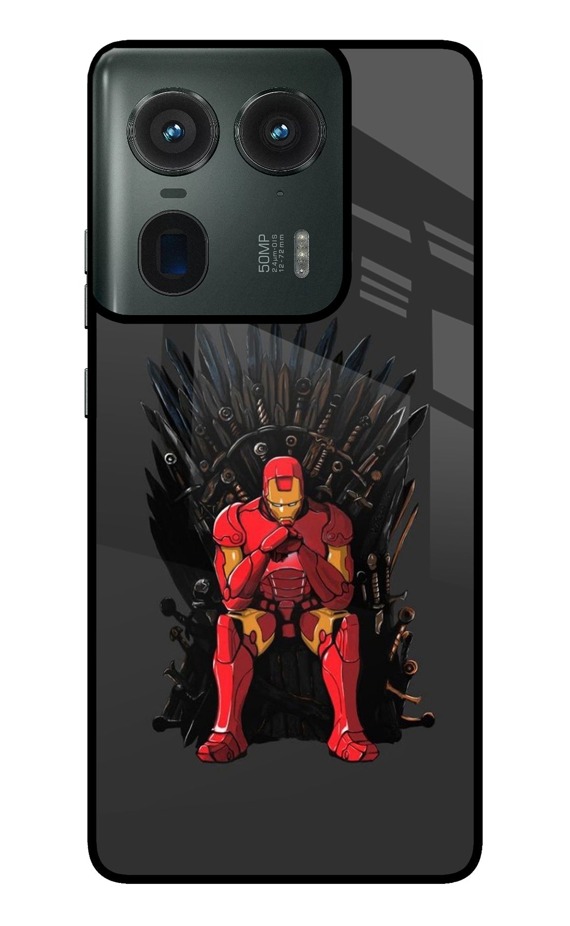Ironman Throne Moto Edge 50 Ultra 5G Back Cover