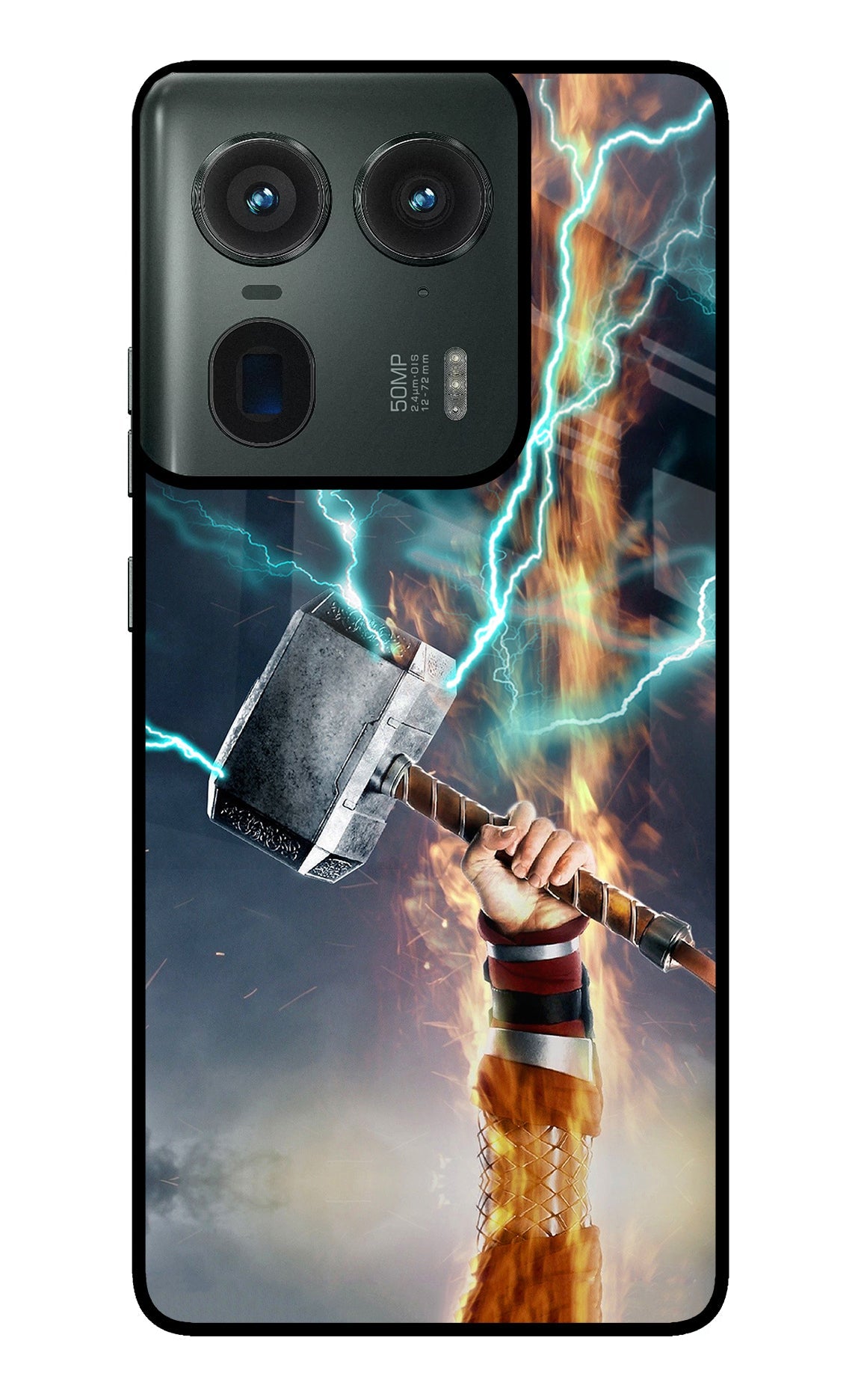 Thor Hammer Mjolnir Moto Edge 50 Ultra 5G Back Cover