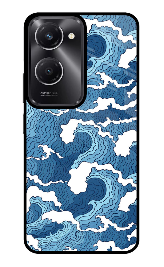 Blue Waves Vivo T3 Lite 5G Back Cover