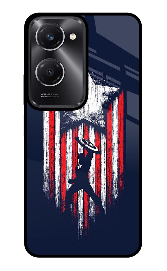 Captain America Marvel Art Vivo T3 Lite 5G Back Cover