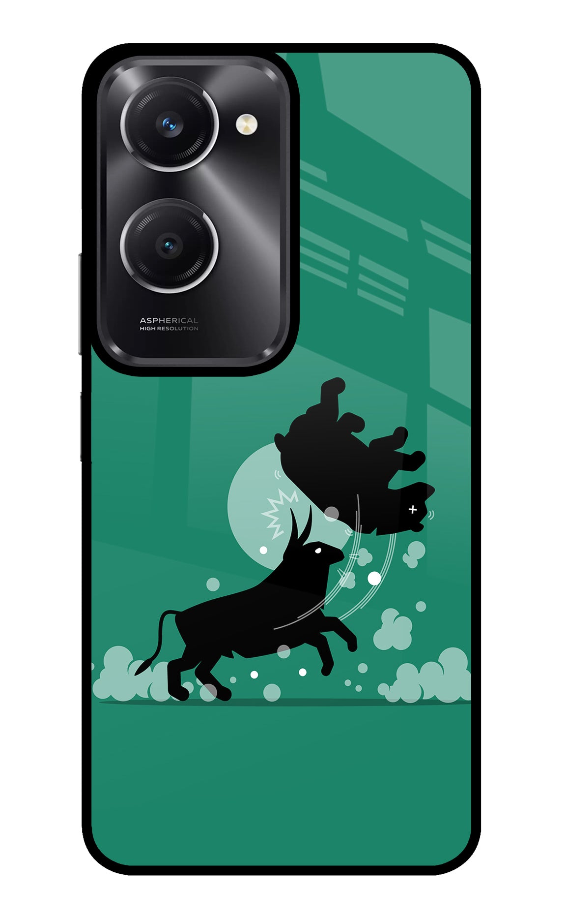 Bull Conqueror Vivo T3 Lite 5G Back Cover