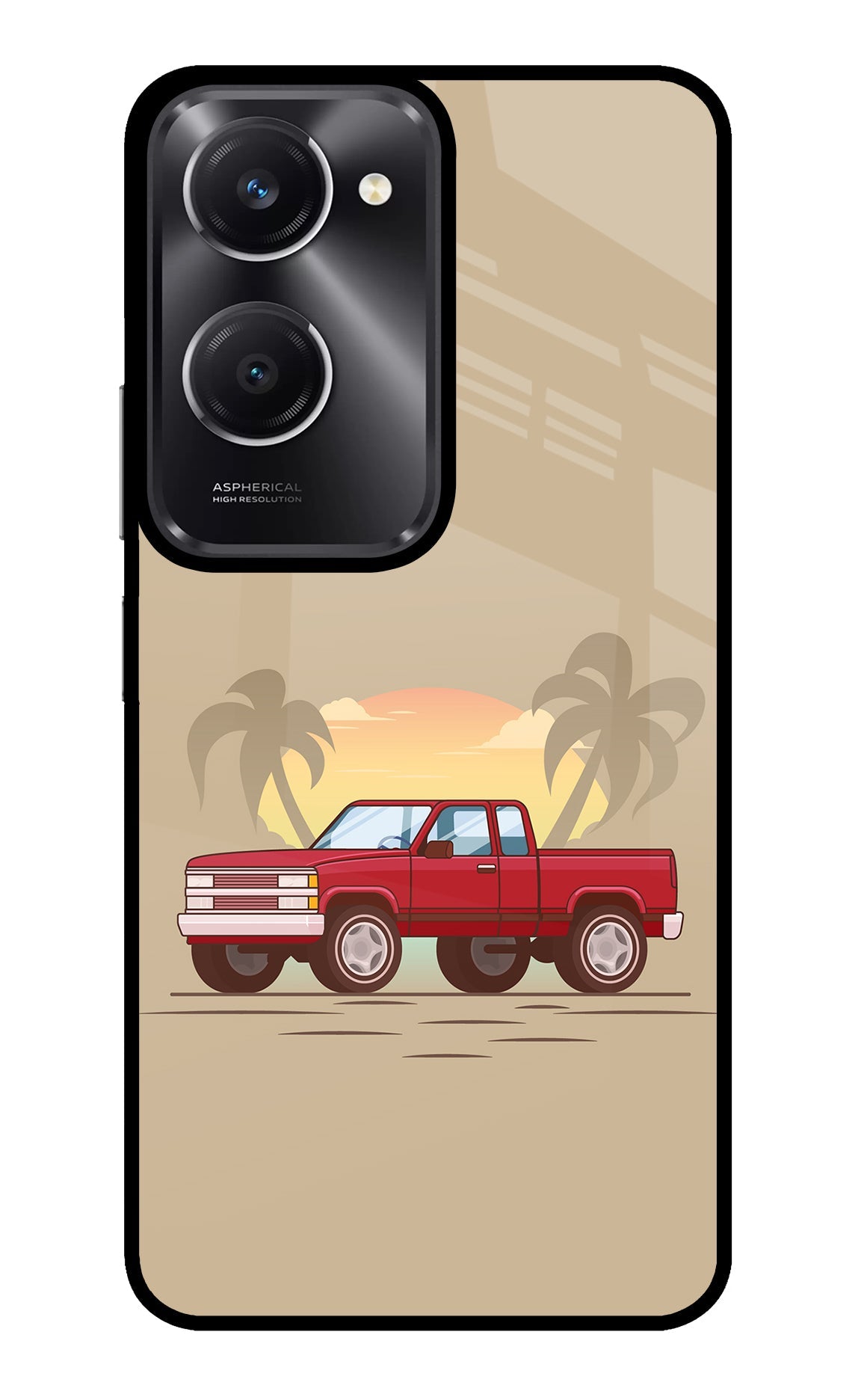 Desert Classic Drive Vivo T3 Lite 5G Back Cover