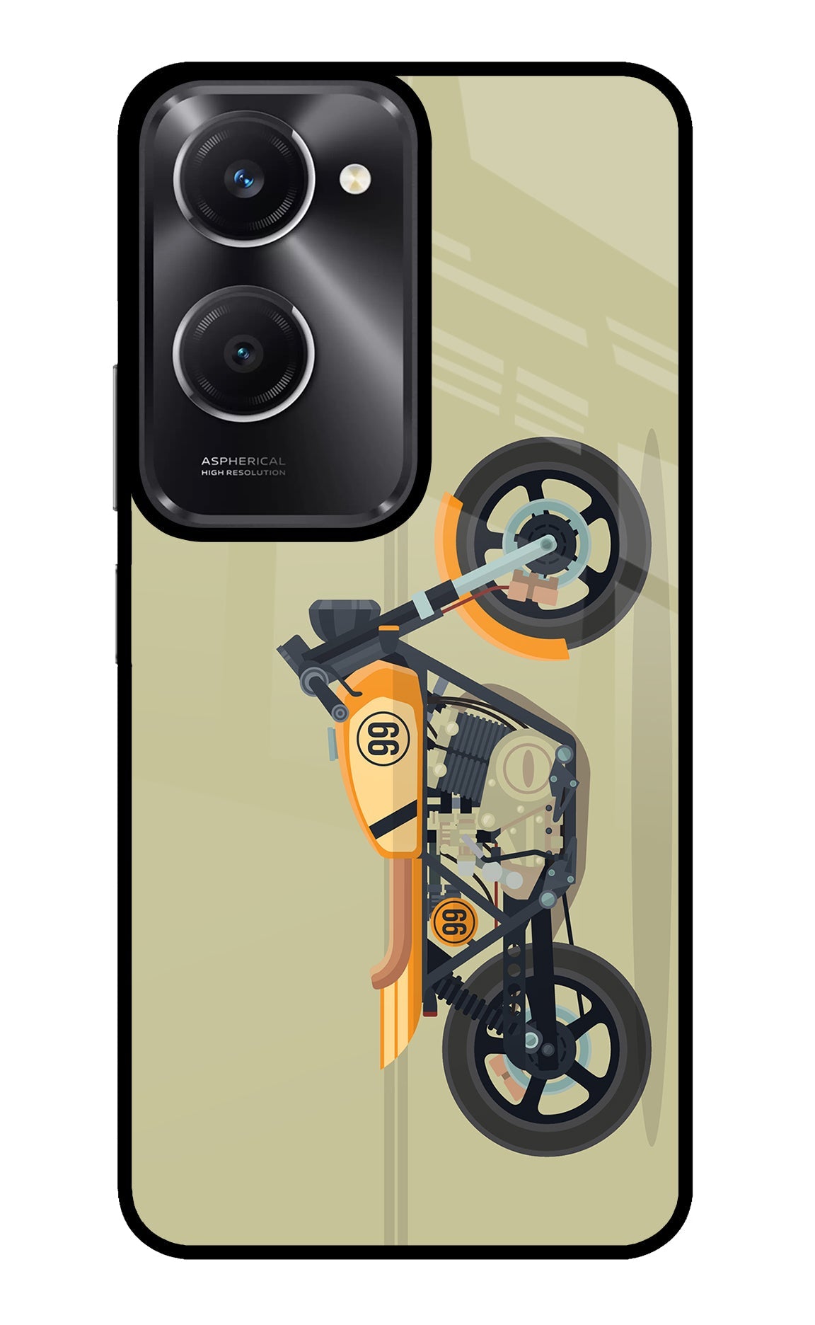 Vertical Speedster Vivo T3 Lite 5G Back Cover