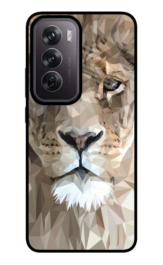 Lion Art Oppo Reno12 Pro 5G Glass Case