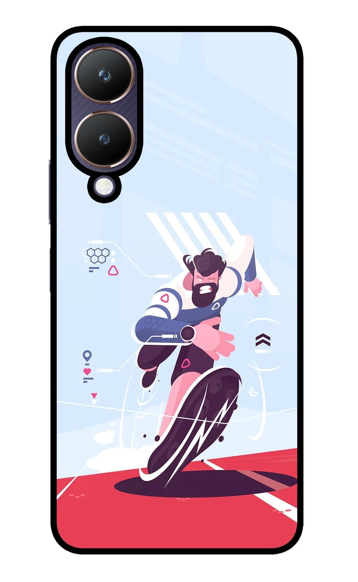 Run Pro Vivo Y28 5G Glass Case