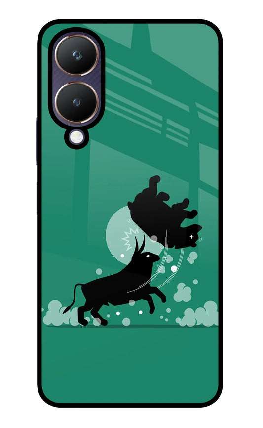 Bull Conqueror Vivo Y28 5G Glass Case