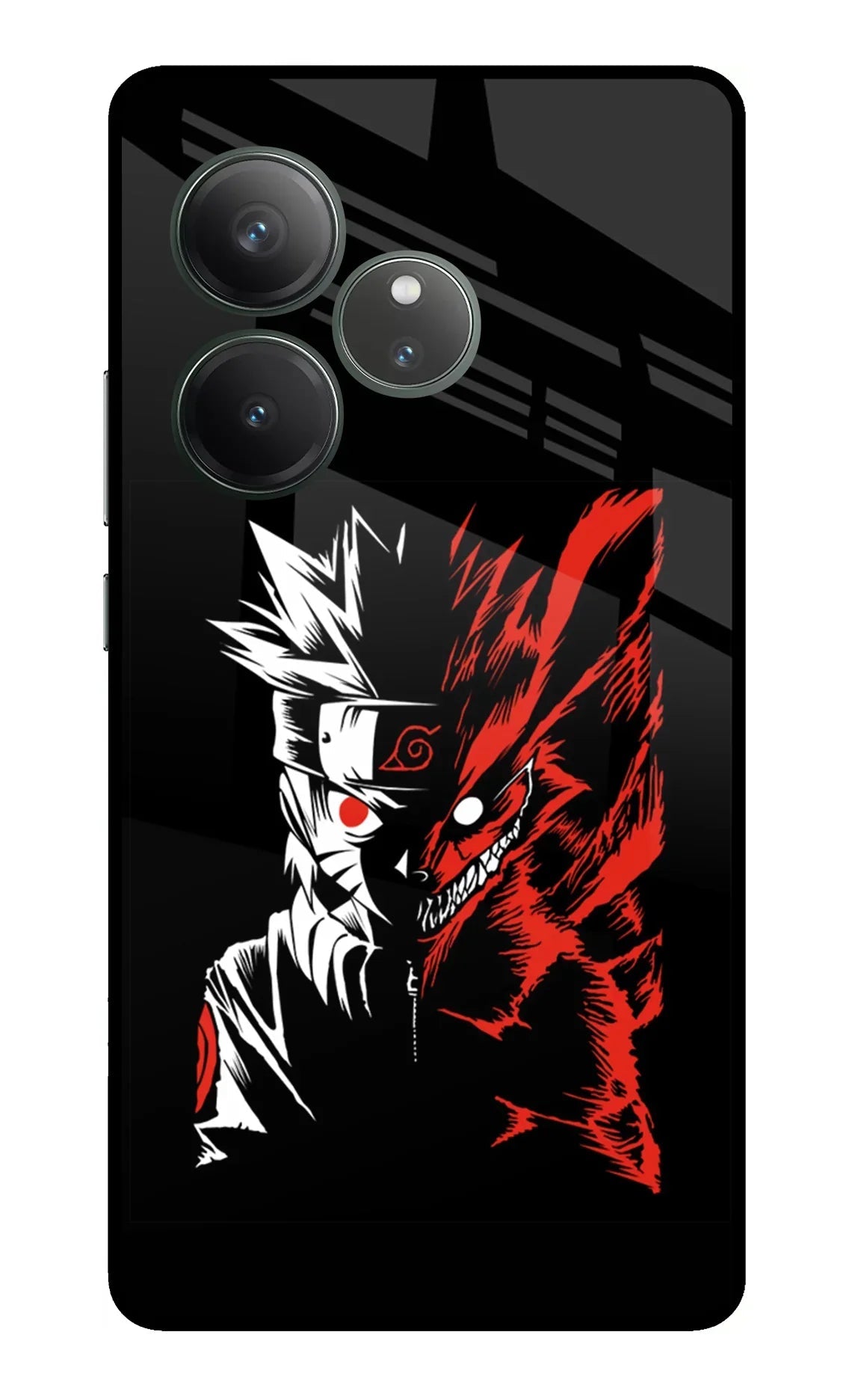 Naruto Two Face Realme GT 6 Glass Case