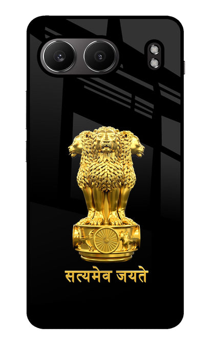 Satyamev Jayate Golden OnePlus Nord 4 Back Cover