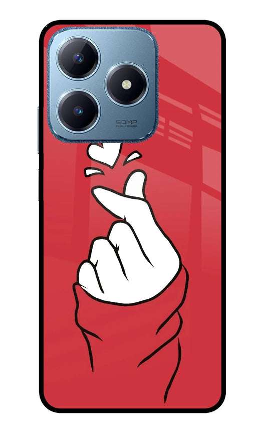 Korean Love Sign Realme C63 Back Cover