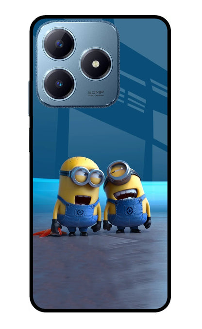 Minion Laughing Realme C63 Back Cover