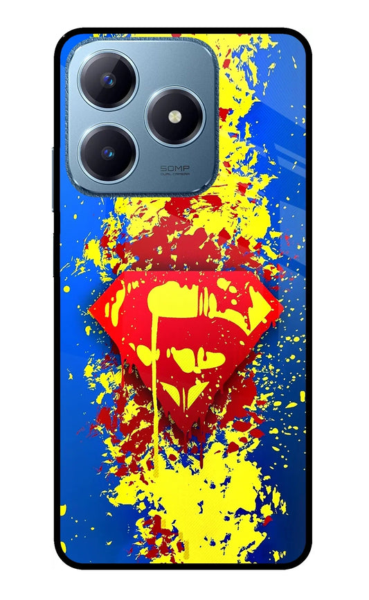 Superman logo Realme C63 Back Cover