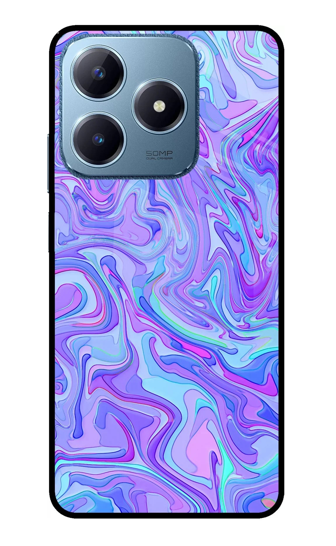 Glitter Realme C63 Back Cover