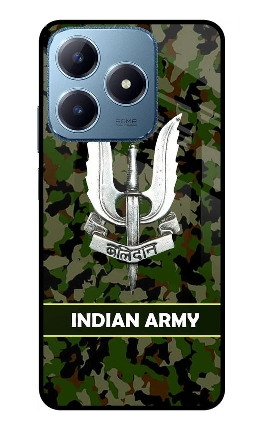 Balidan Indian Logo Realme C63 Glass Case