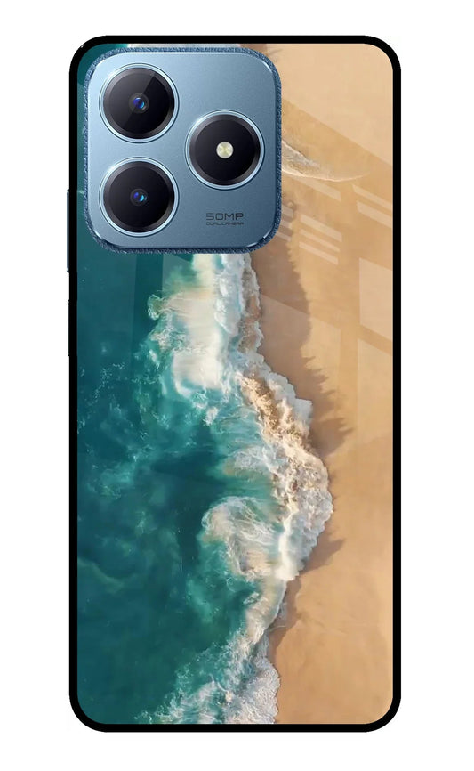Ocean Beach Realme C63 Glass Case