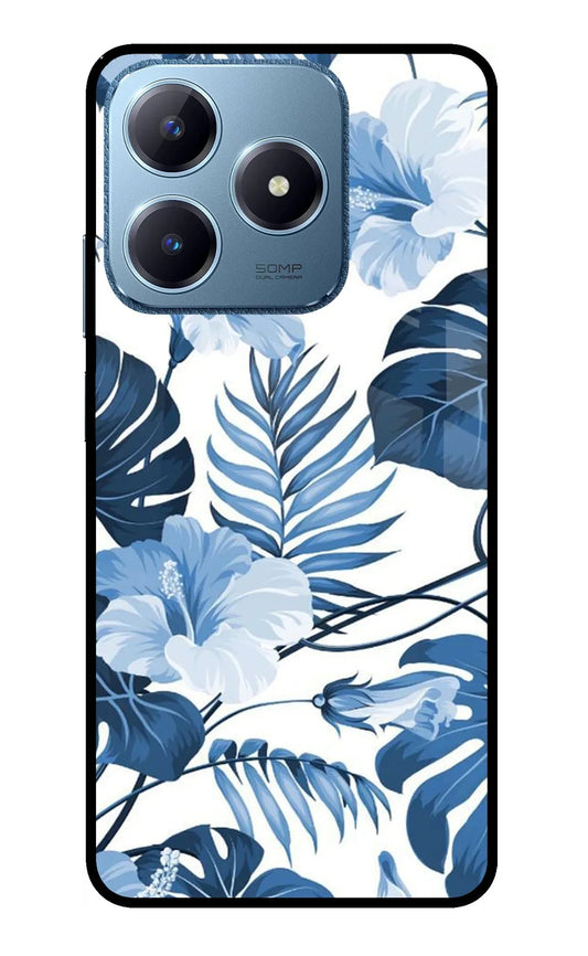 Fabric Art Realme C63 Glass Case