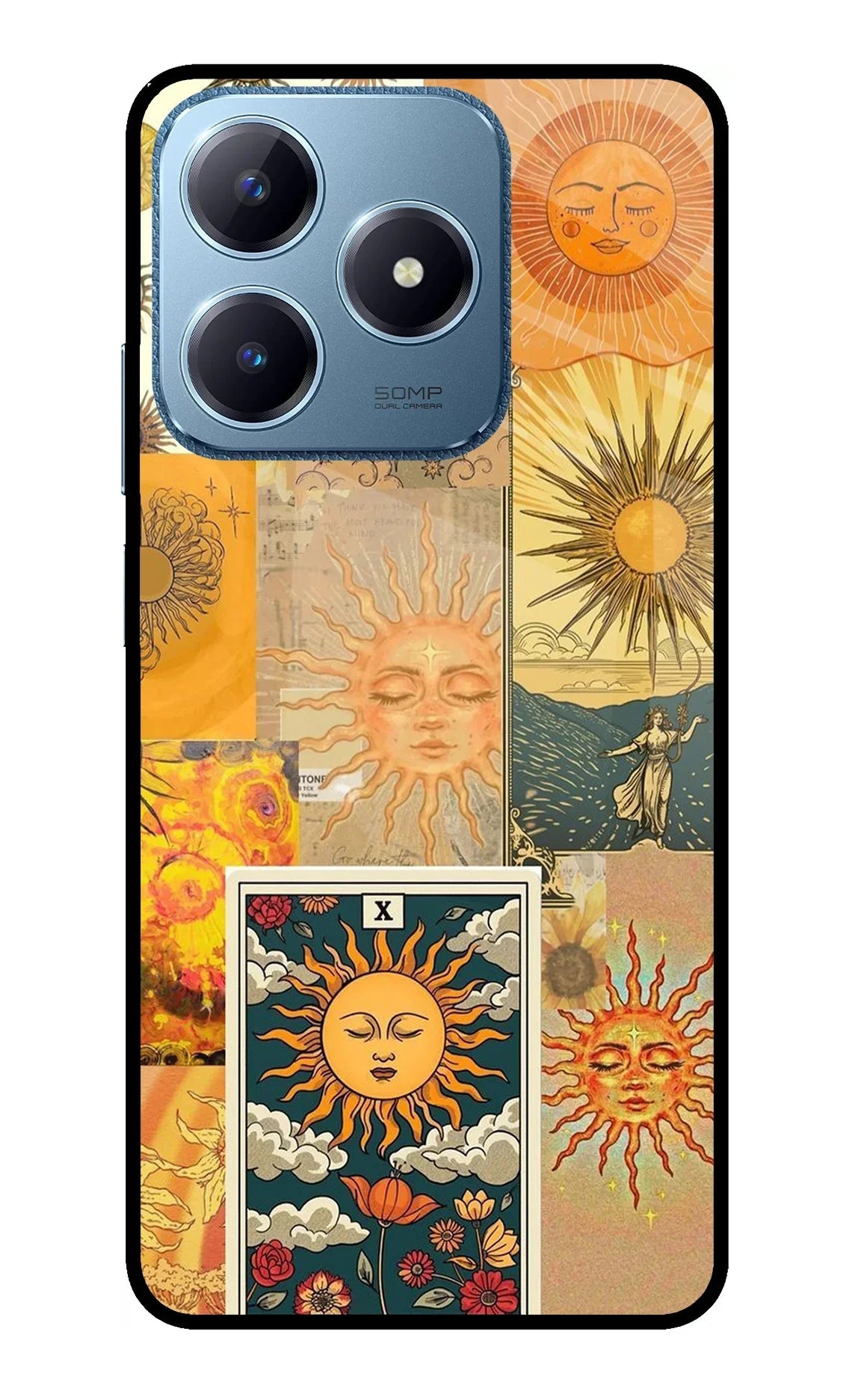 Sun Realme C63 Glass Case