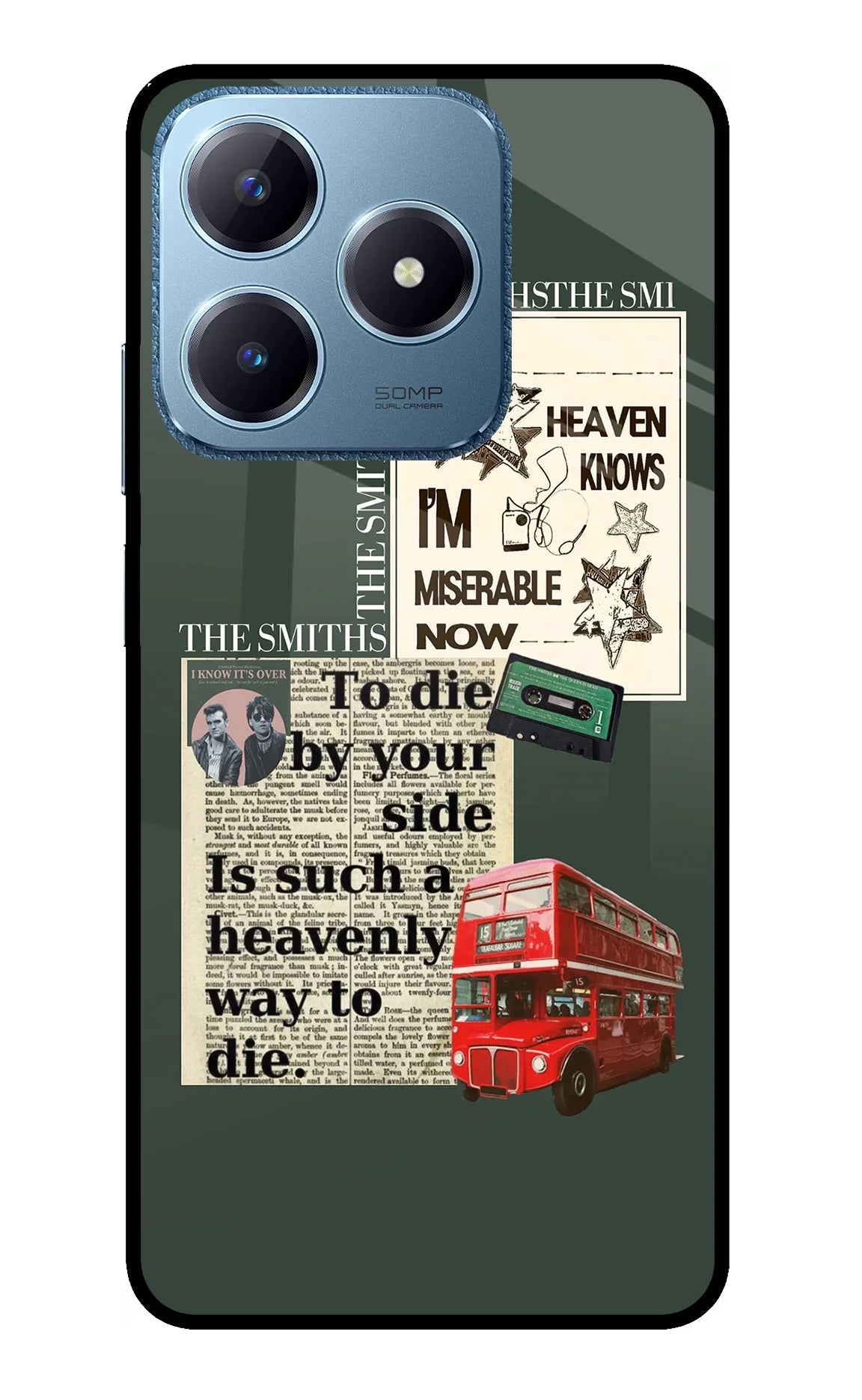 The Smiths Realme C63 Glass Case