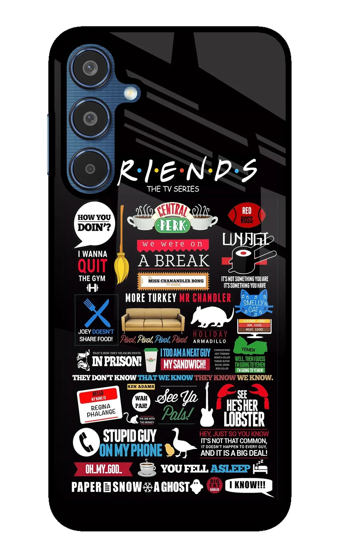 FRIENDS Samsung M35 5G Back Cover