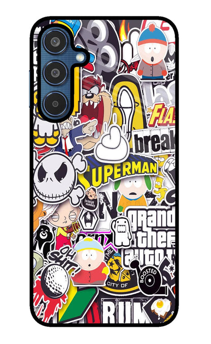 Sticker Bomb Samsung M35 5G Back Cover