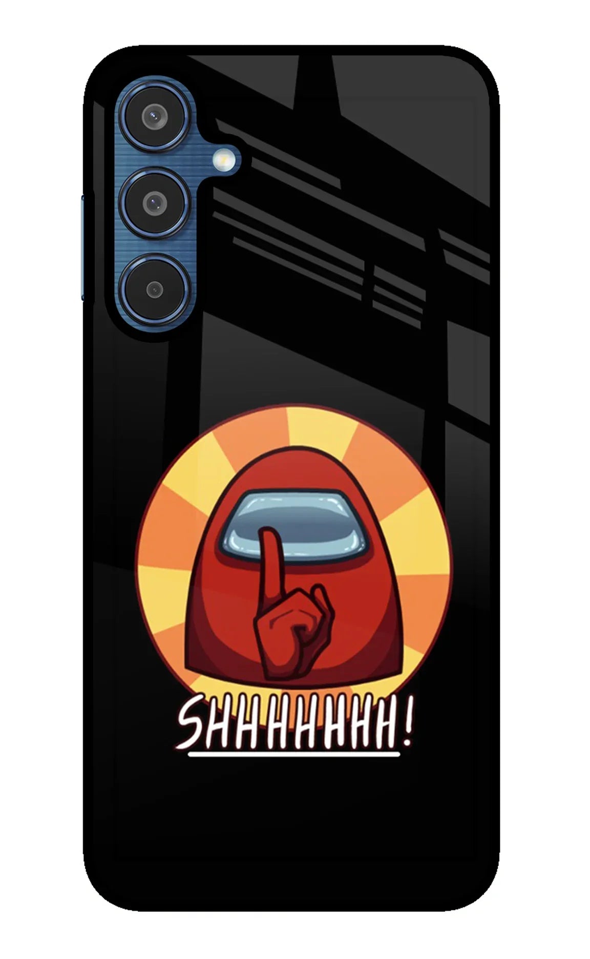 Among Us Shhh! Samsung M35 5G Back Cover