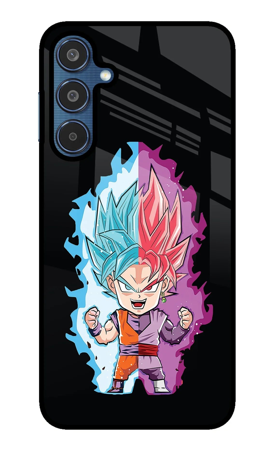 Chota Goku Samsung M35 5G Glass Case